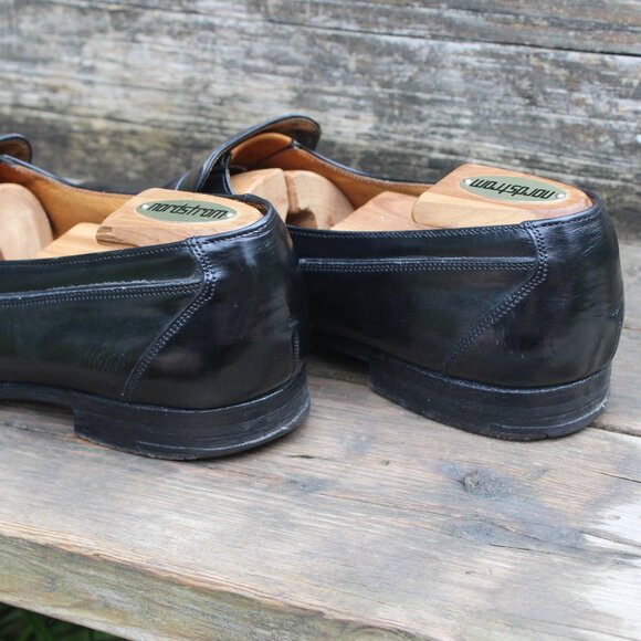 Church's Black Leather Buckle Loafer, Size 9 D US, Made in England, GUC - Picture 6 of 15